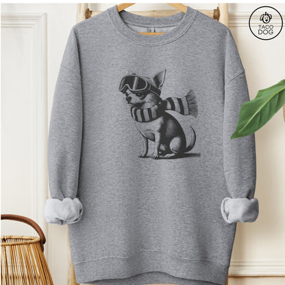 Chihuahua Winter Sport Sweatshirt
