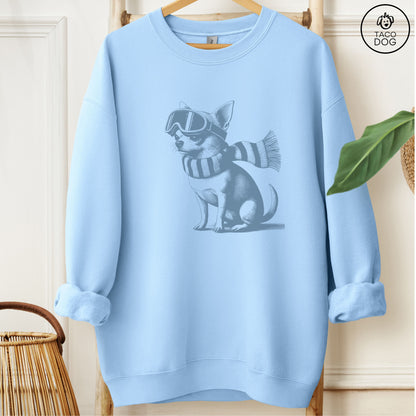 Chihuahua Winter Sport Sweatshirt