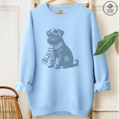 Brussels Griffon Griff Winter Sport Sweatshirt