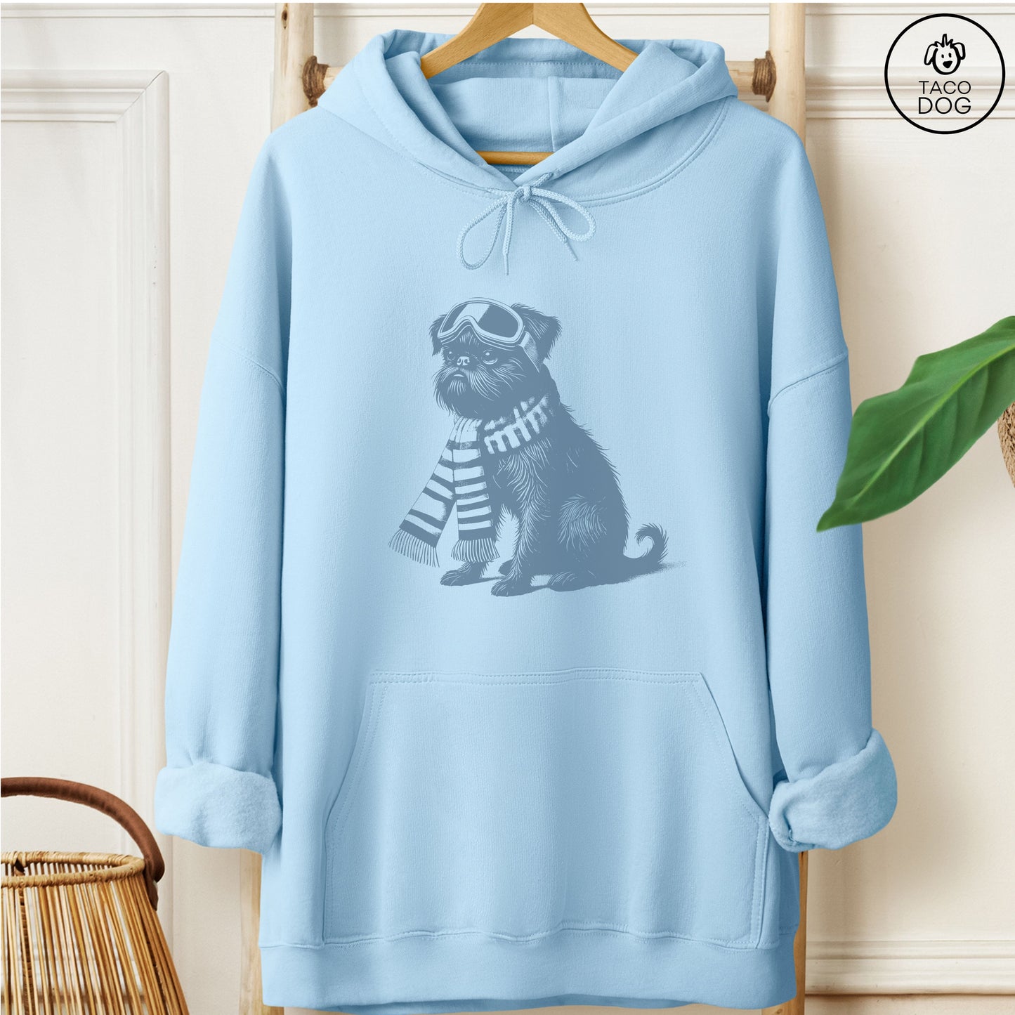 Brussels Griffon Griff Winter Sport Hoodie