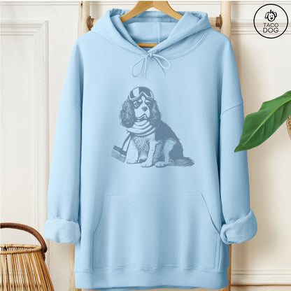 Cavalier King Charles Spaniel Winter Sport Hoodie
