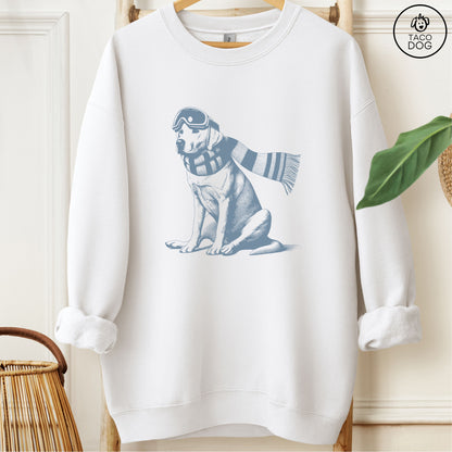 Labrador Retriever Winter Sport Sweatshirt