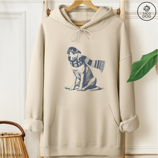 Labrador Retriever Winter Sport Hoodie