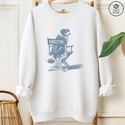 Australian Shepherd Aussie Director Chair Sweatshirt