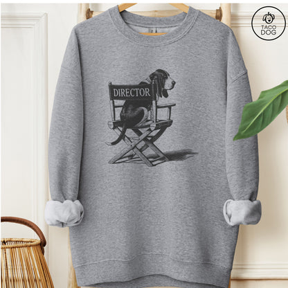 Basset Hound Director Chair Sweatshirt