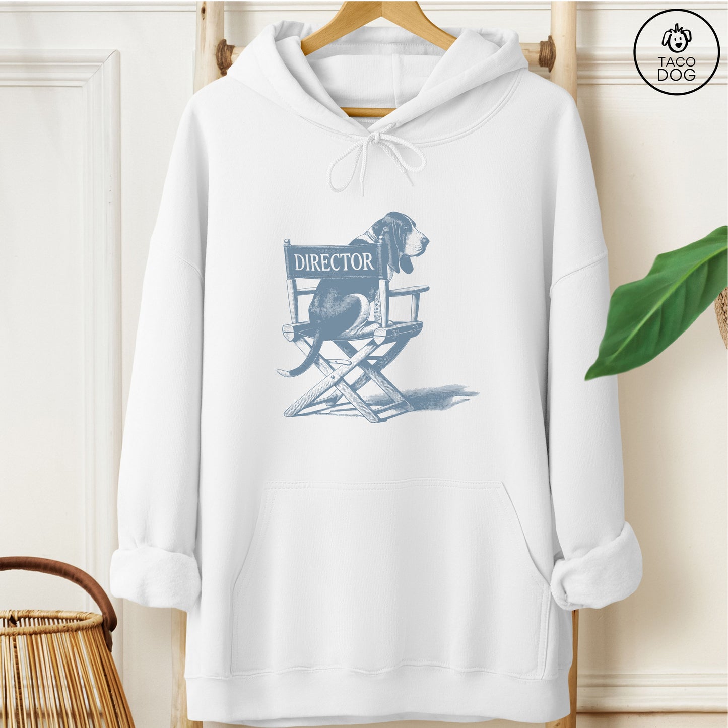 Basset Hound Director's Chair Hoodie