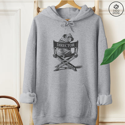 English Bulldog Director's Chair Hoodie