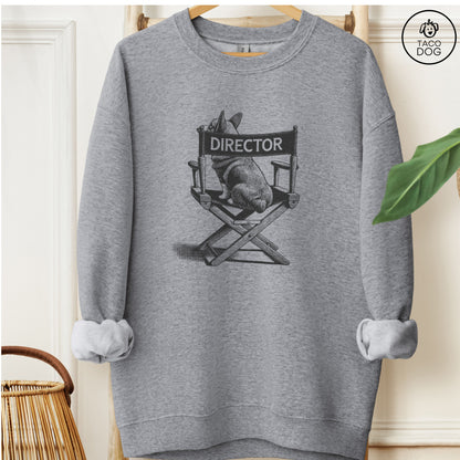 Corgi Director Chair Sweatshirt