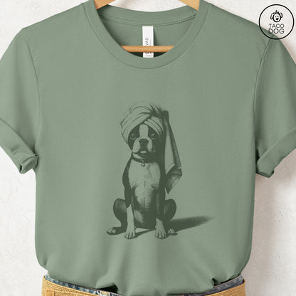 Boston Terrier Spa Bath T-Shirt