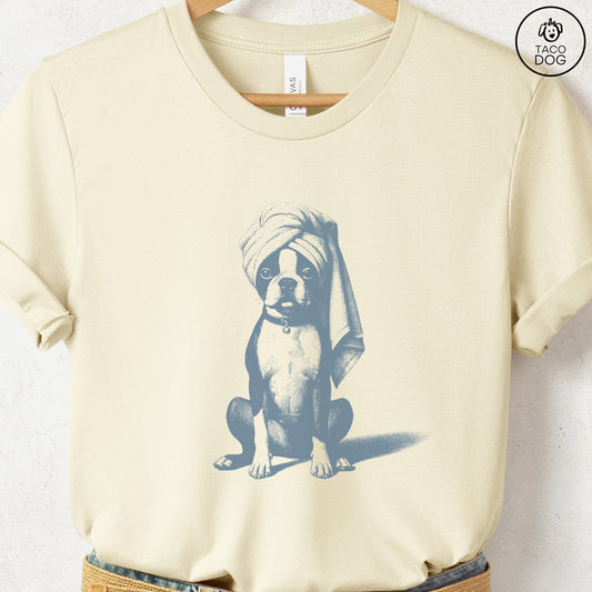 Boston Terrier Spa Bath T-Shirt