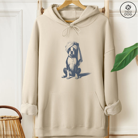 Boston Terrier Spa Bath Hoodie