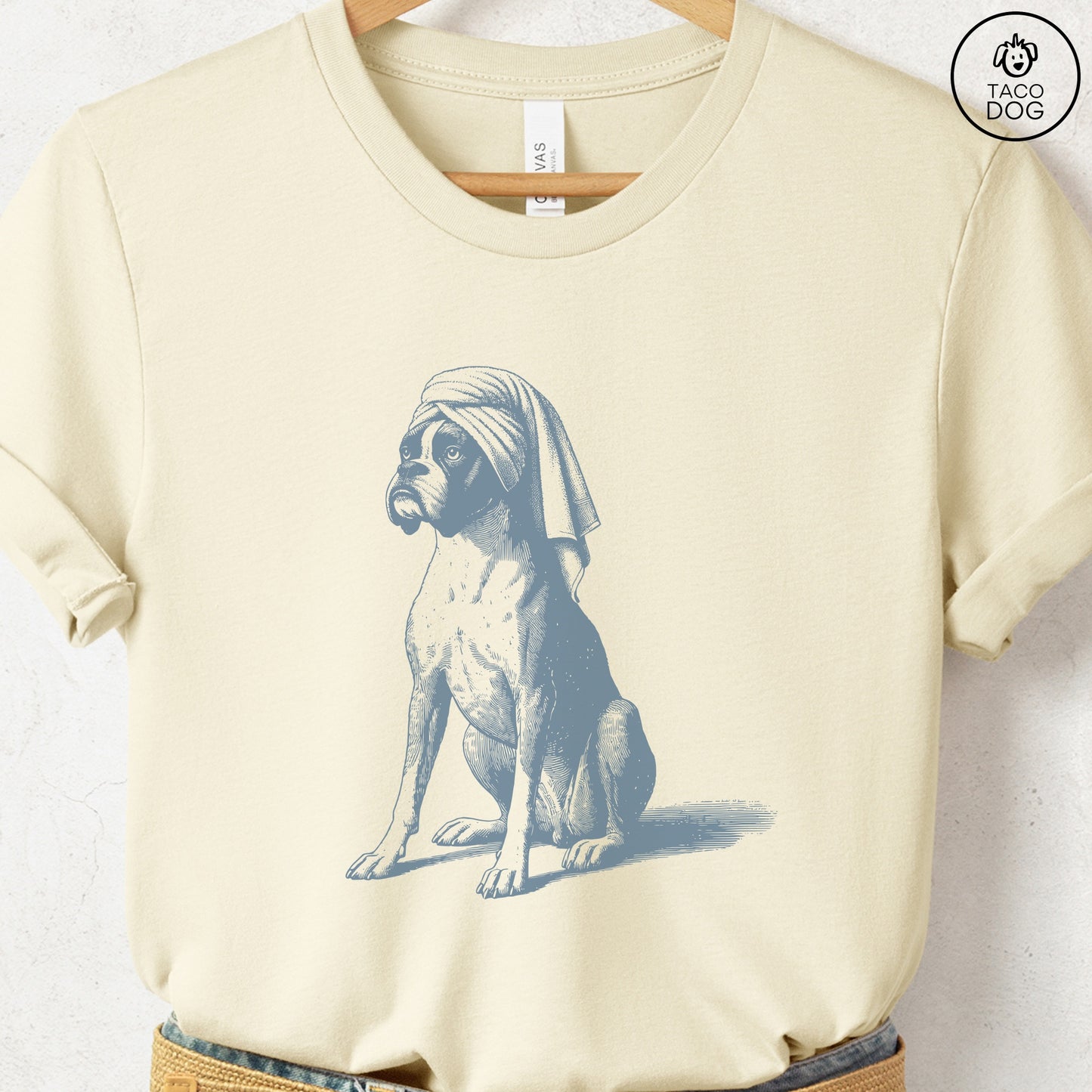 Boxer Dog Spa Bath T-Shirt