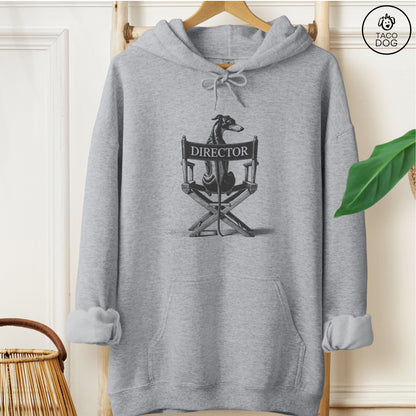 Italian Greyhound Whippet Director's Chair Hoodie
