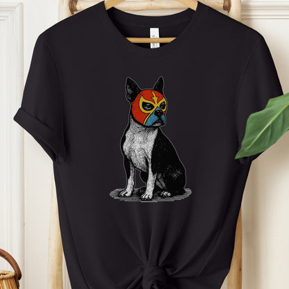 Boston Terrier Luchador Tee