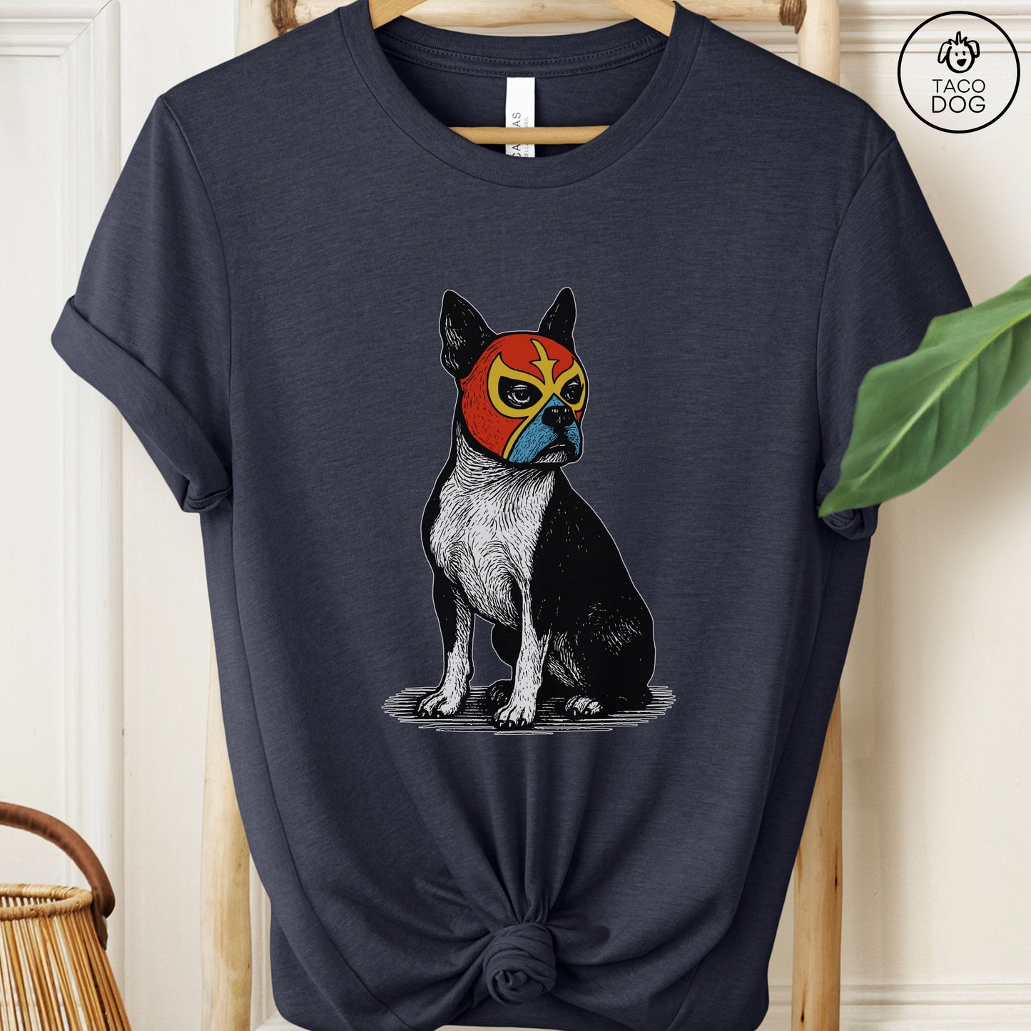 Boston Terrier Luchador Tee