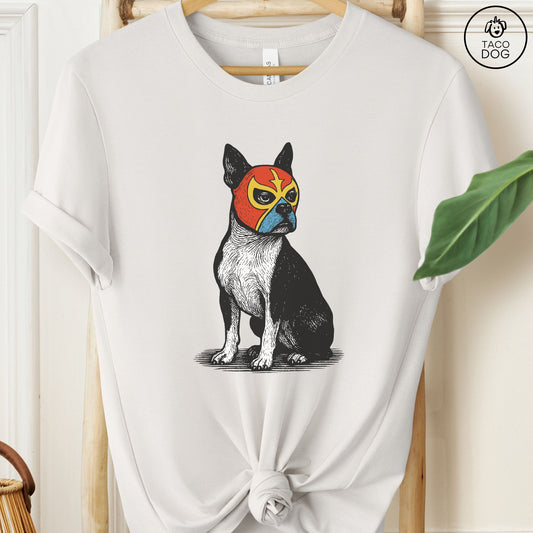 Boston Terrier Luchador Tee