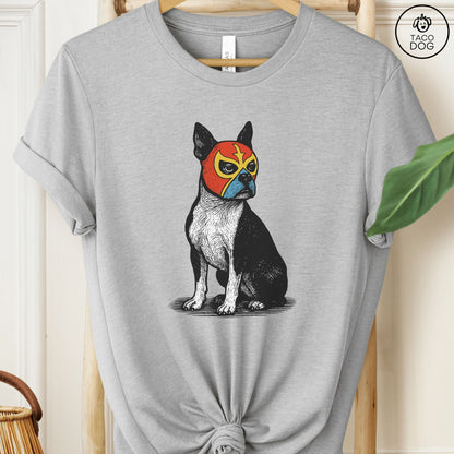 Boston Terrier Luchador Tee