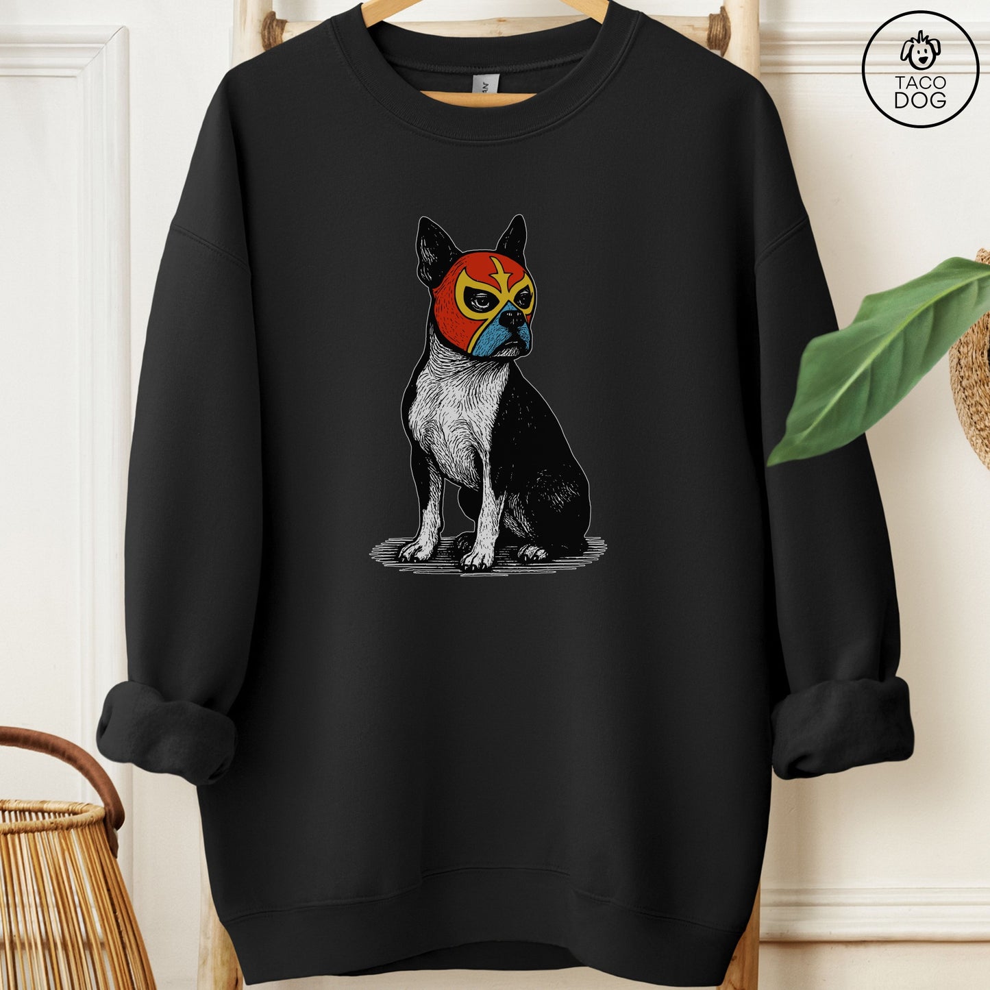 Boston Terrier Luchador Sweatshirt