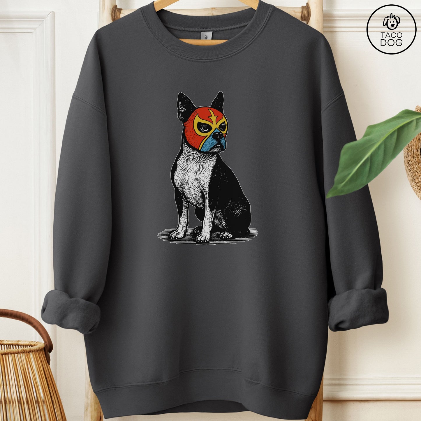Boston Terrier Luchador Sweatshirt