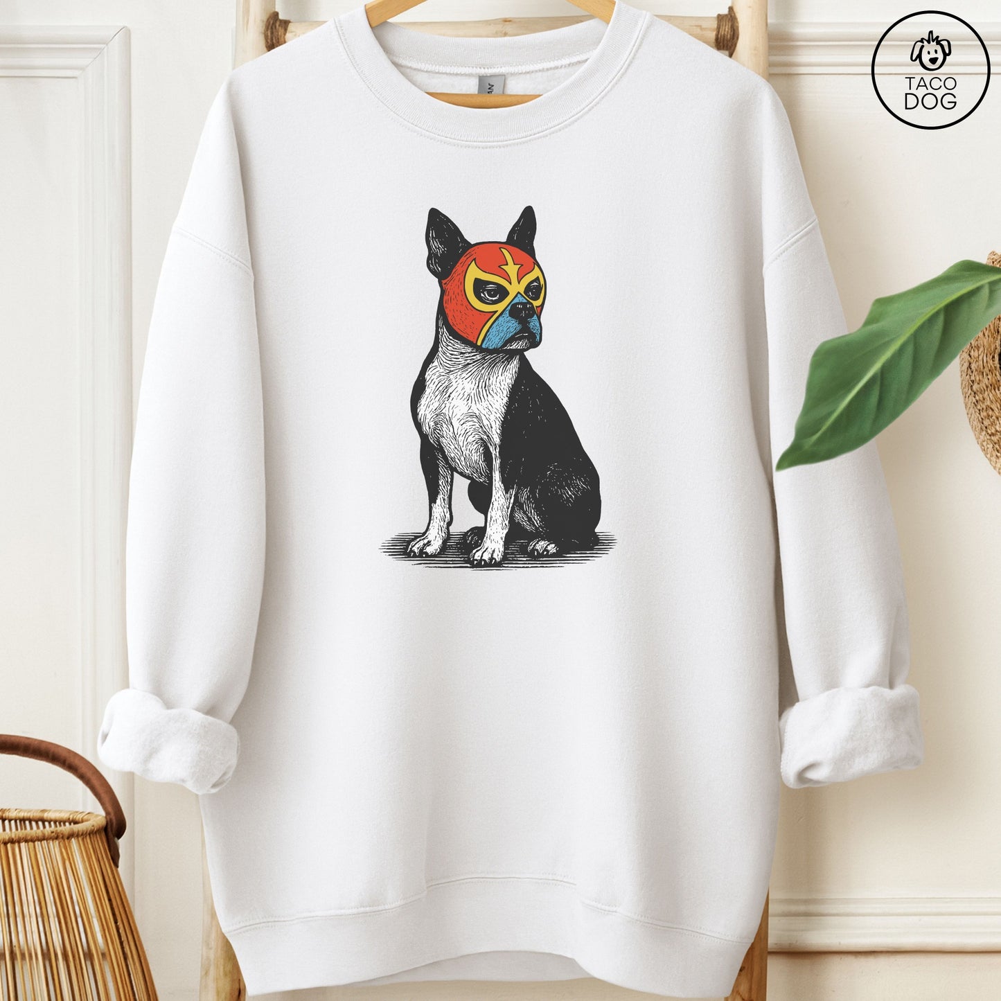 Boston Terrier Luchador Sweatshirt