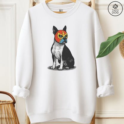 Boston Terrier Luchador Sweatshirt