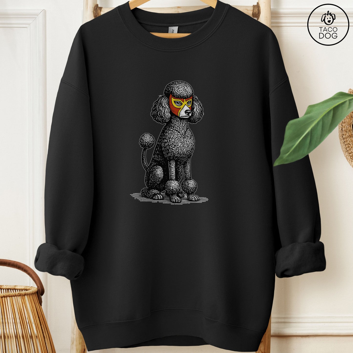 Poodle Luchador Sweatshirt