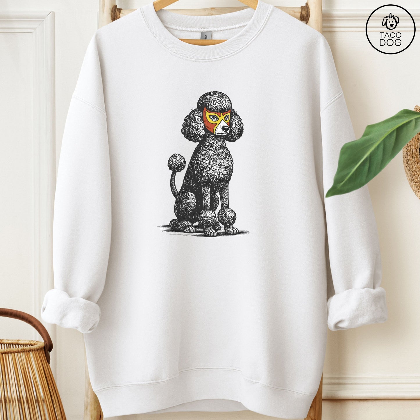 Poodle Luchador Sweatshirt