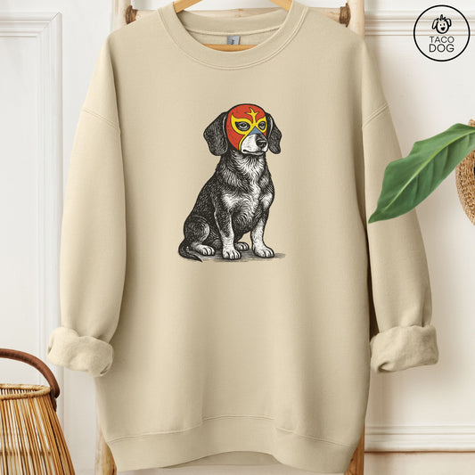 Dachshund Weenie Luchador Sweatshirt