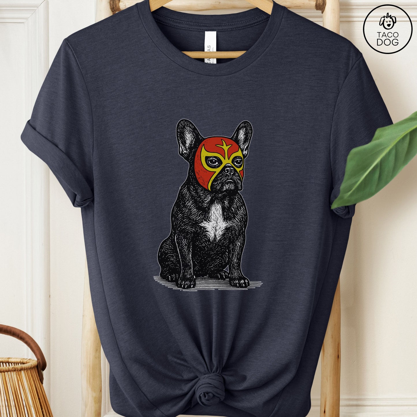 French Bulldog Frenchie Luchador Tee