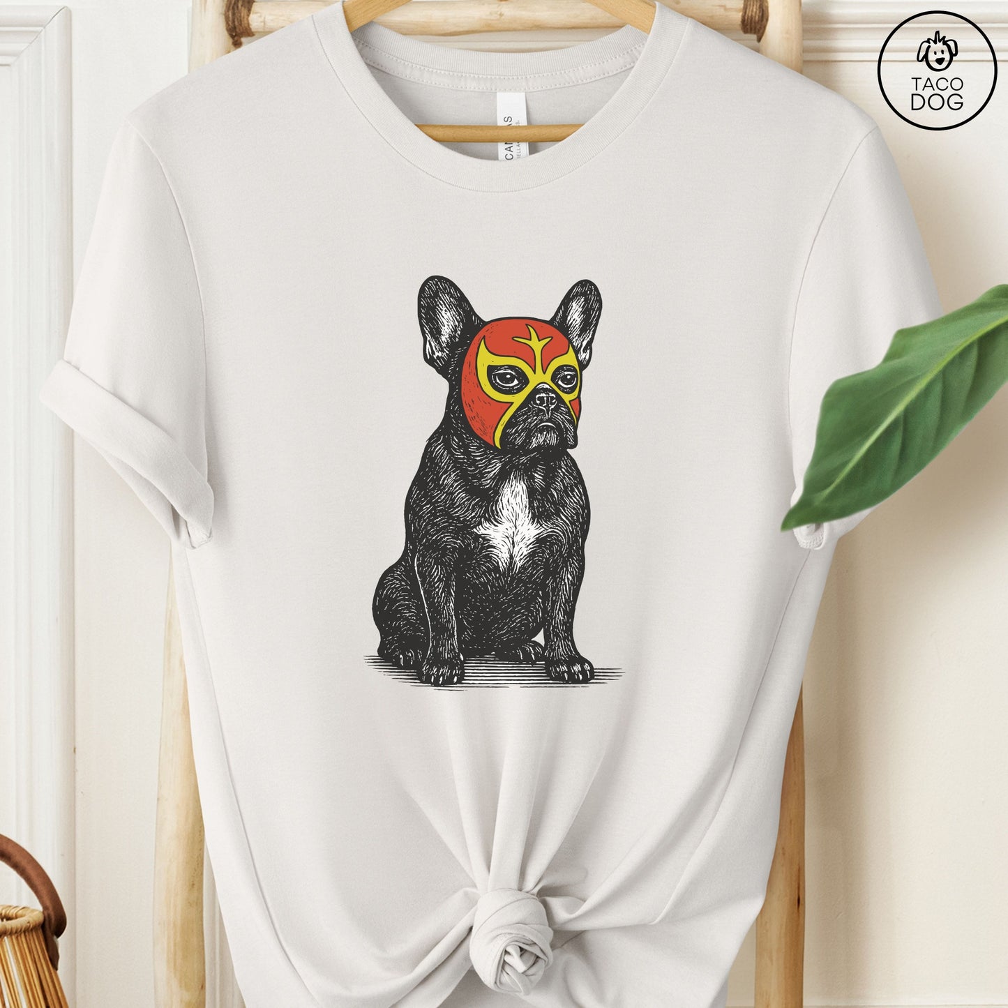 French Bulldog Frenchie Luchador Tee