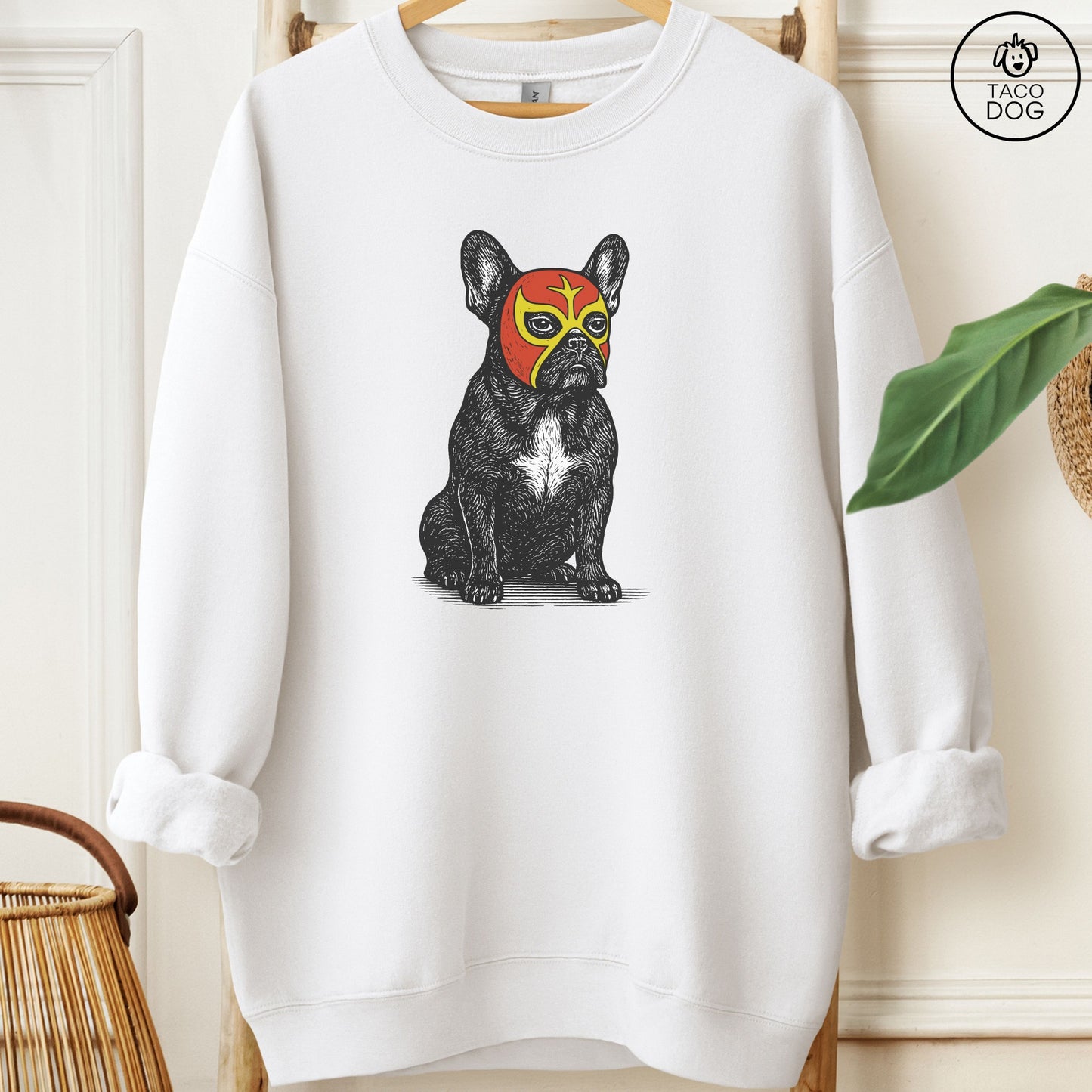 French Bulldog Frenchie Luchador Sweatshirt