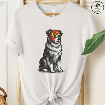 Australian Shepherd Aussie Luchador Tee