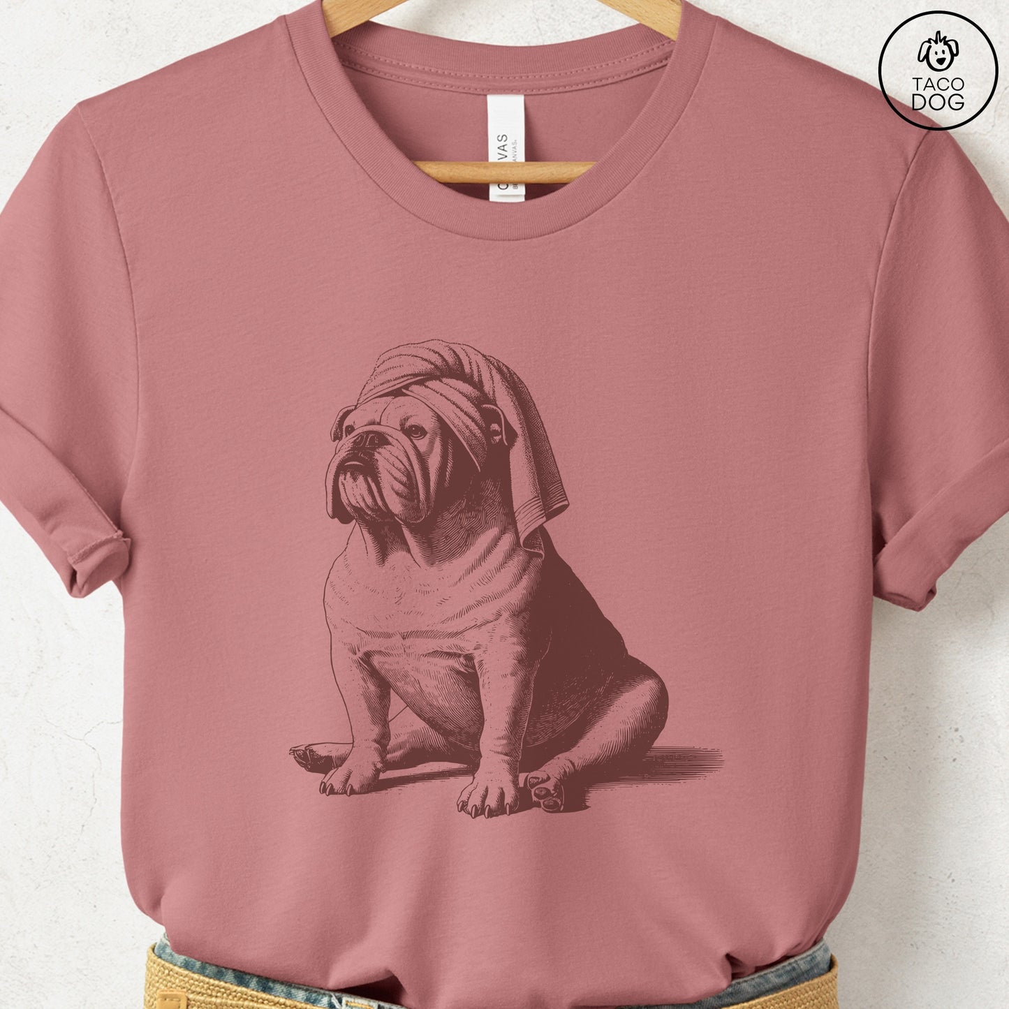 English Bulldog Spa T-Shirt