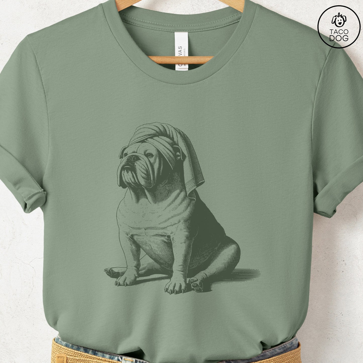 English Bulldog Spa T-Shirt