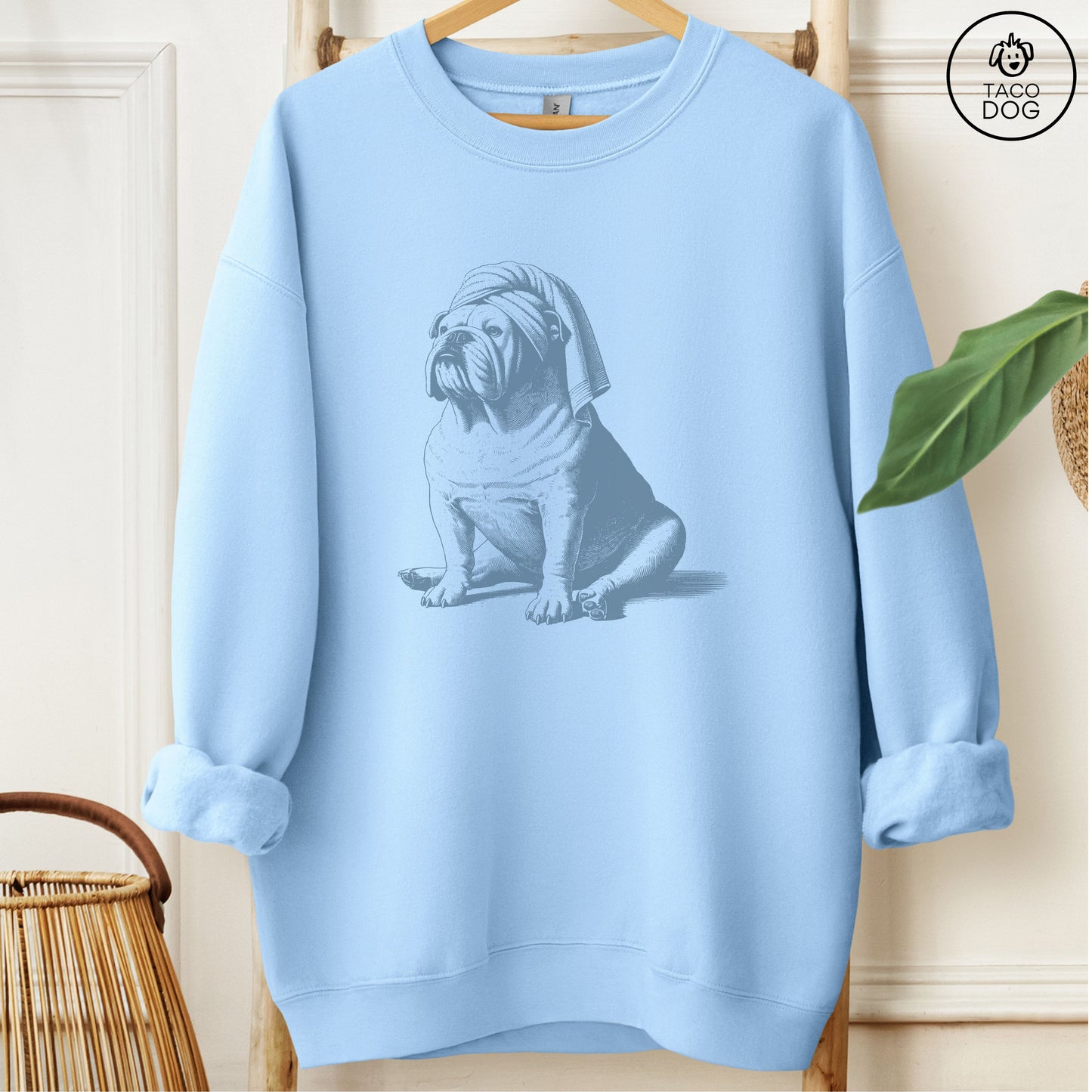 English Bulldog Spa Sweatshirt
