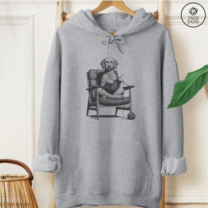 Doodle Knitting Hoodie
