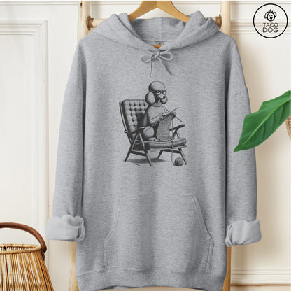 Poodle Knitting Hoodie