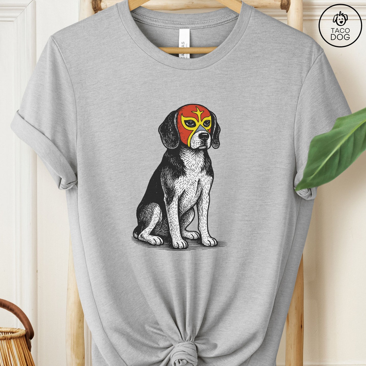 Beagle Luchador Tee