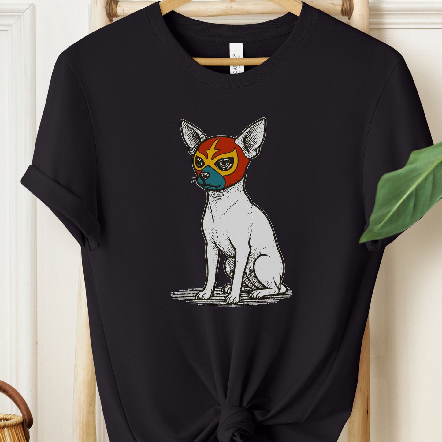 Chihuahua Luchador Tee