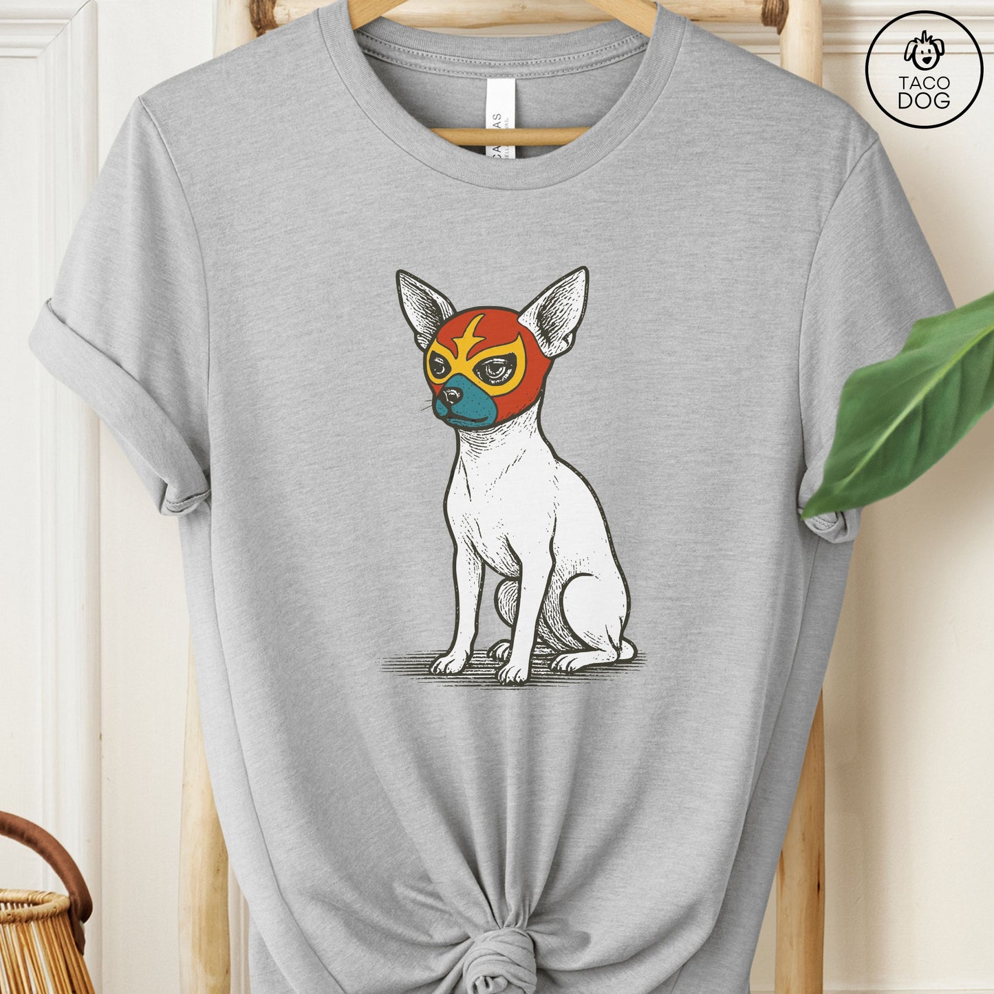 Chihuahua Luchador Tee