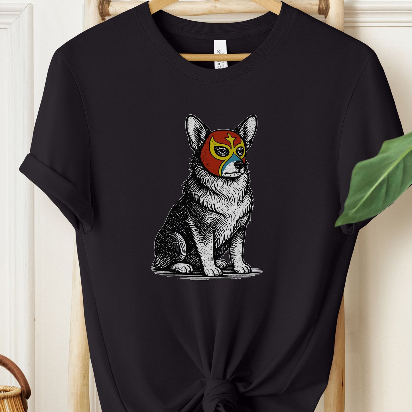 Corgi Luchador Tee