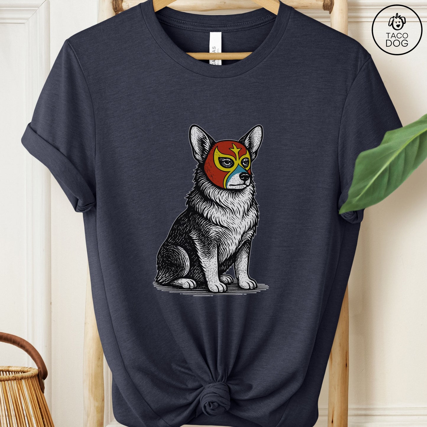Corgi Luchador Tee