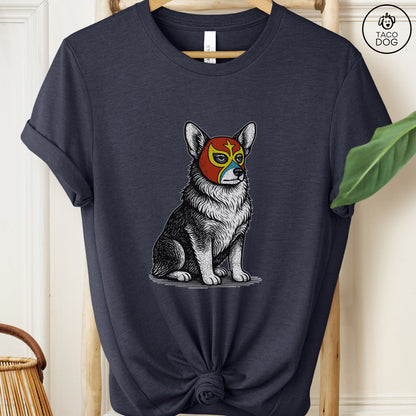 Corgi Luchador Tee