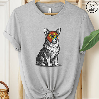 Corgi Luchador Tee
