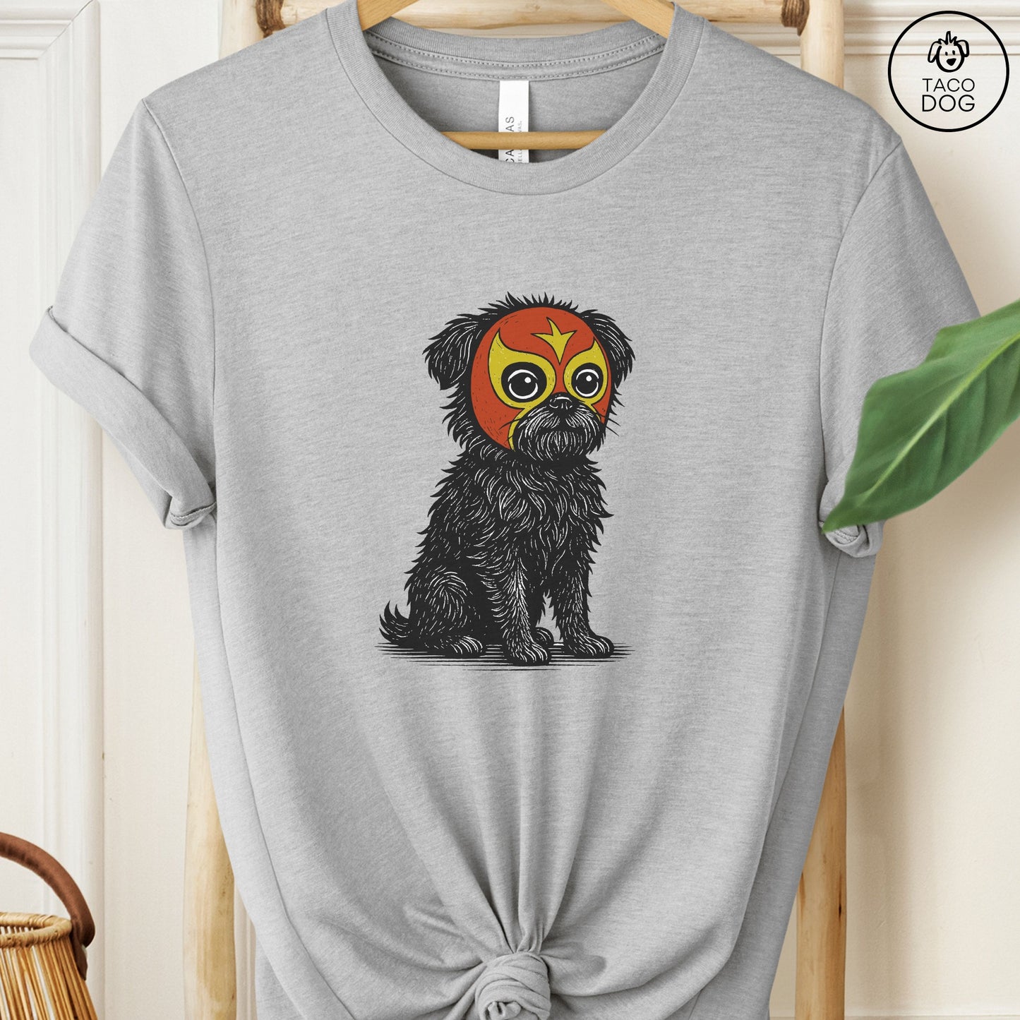 Brussels Griffon Griff Luchador Tee