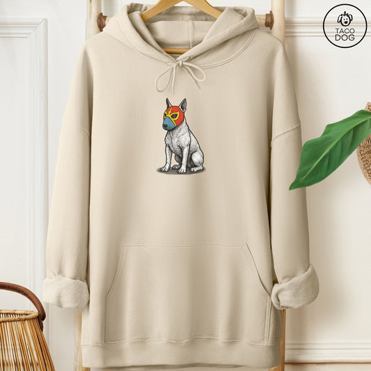English Bull Terrier Luchador Hoodie