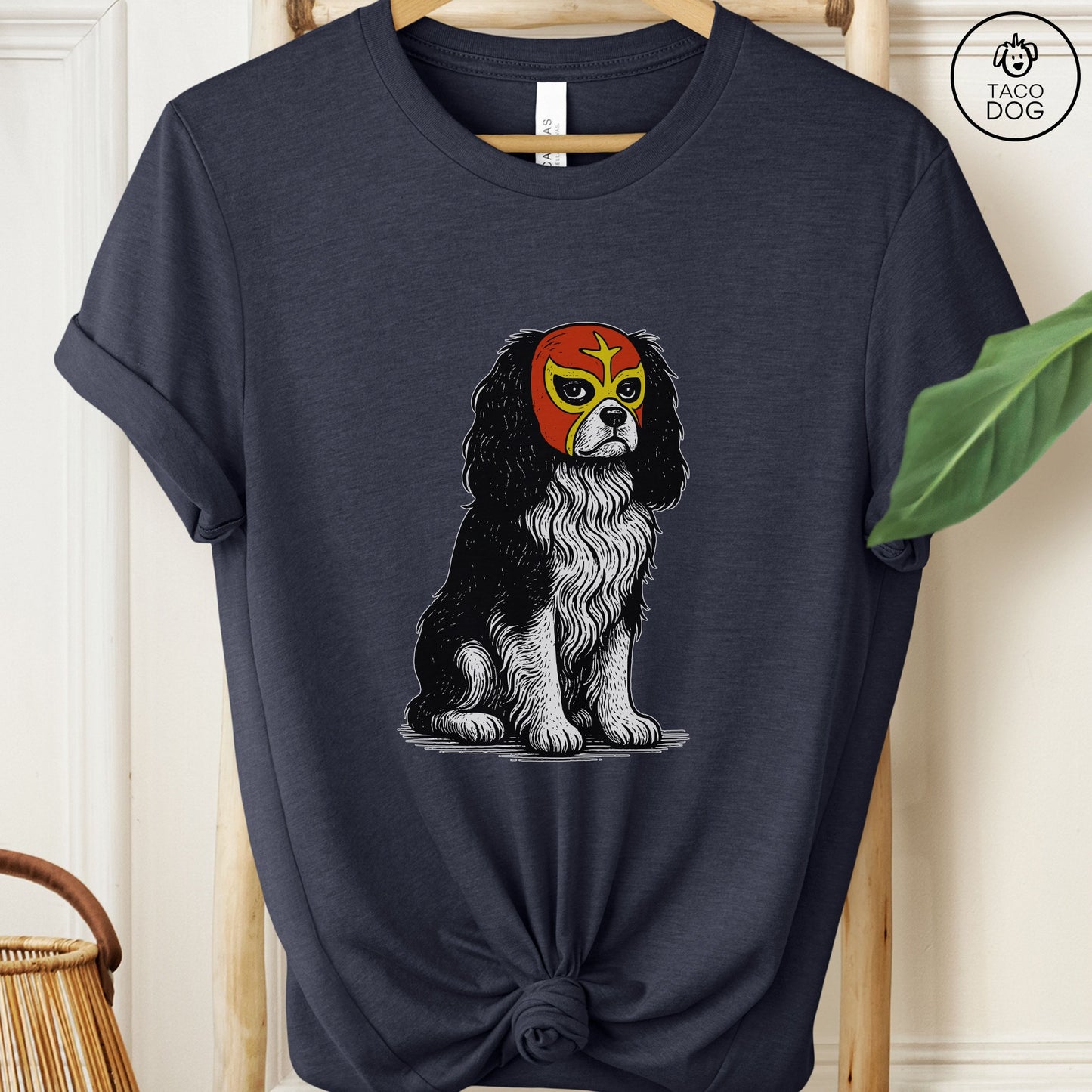 Cavalier King Charles Spaniel Luchador Tee