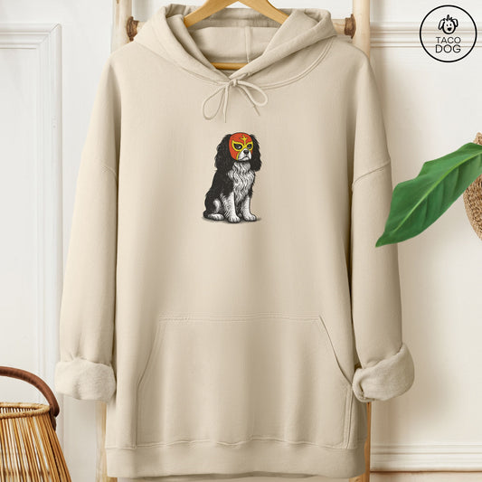 Cavalier King Charles Spaniel Luchador Hoodie