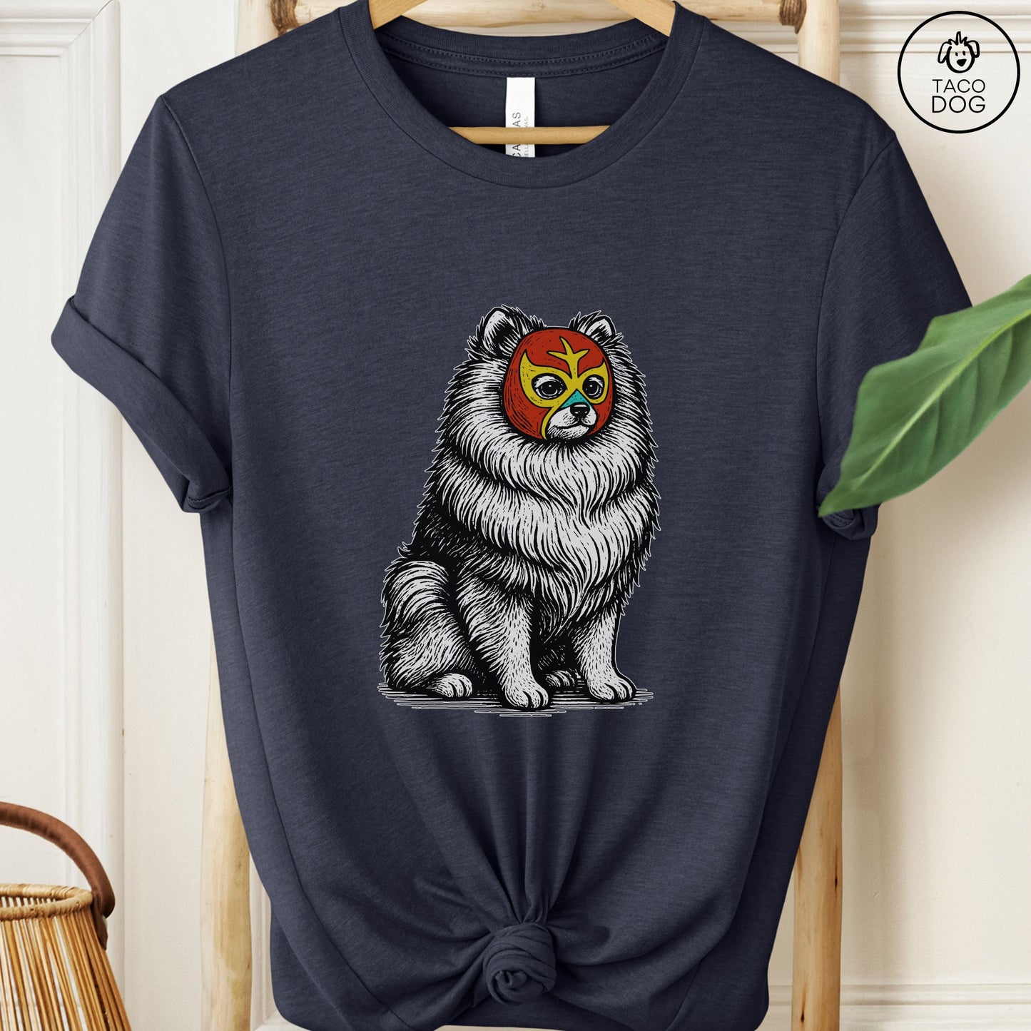Pomeranian Luchador Tee