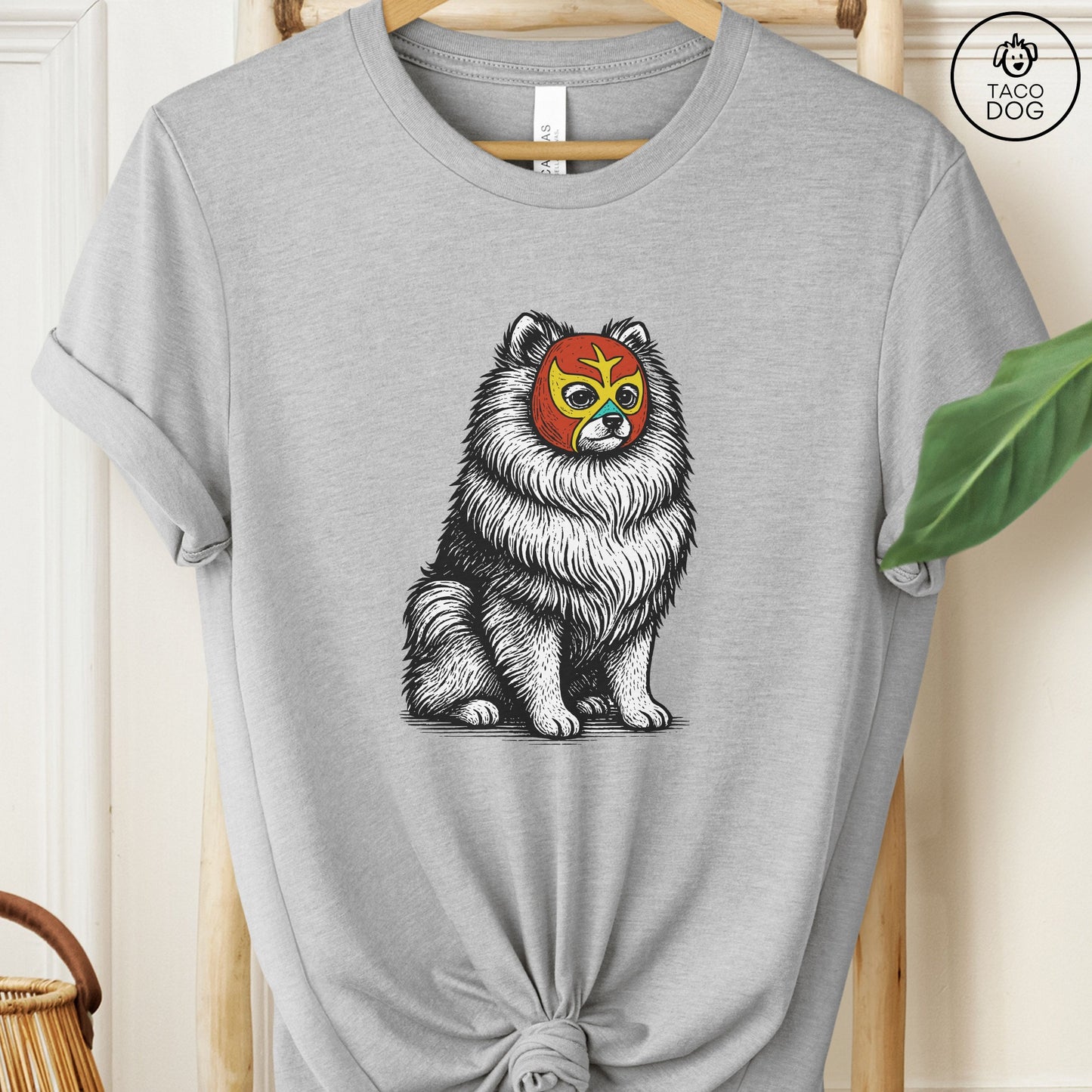 Pomeranian Luchador Tee